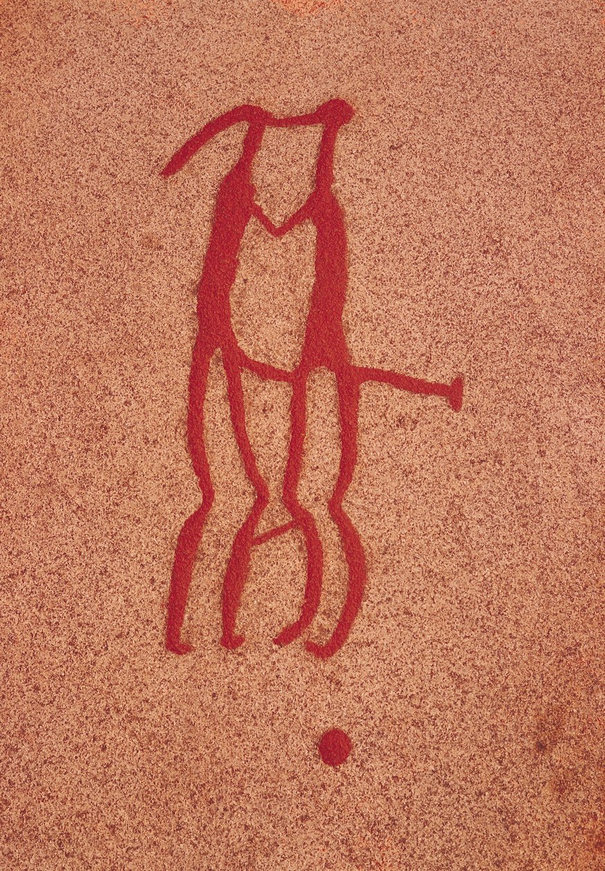 Idol-par (helleristning) av Protohistoric