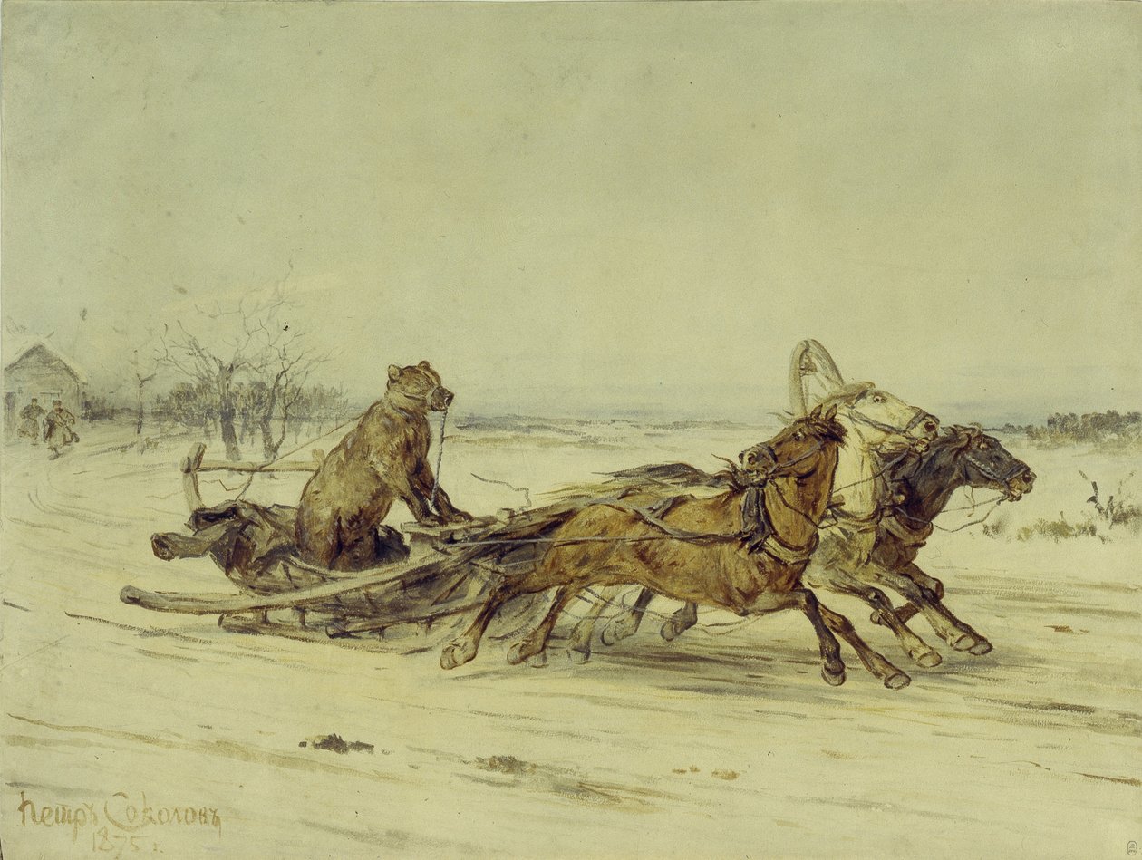 General Toptygin, 1875 av Pyotr Petrovich Sokolov