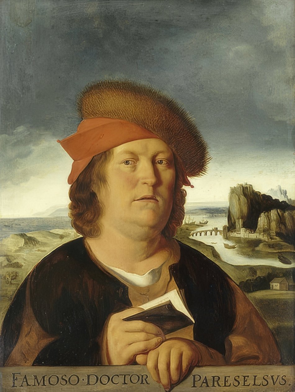 Portrett av Paracelsus (?) av Quinten Massys