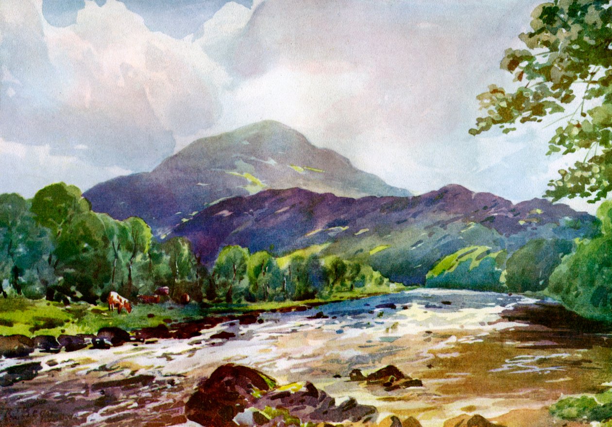 På Teith nær Callander, Perthshire, 1924-1926 av RJ Begg