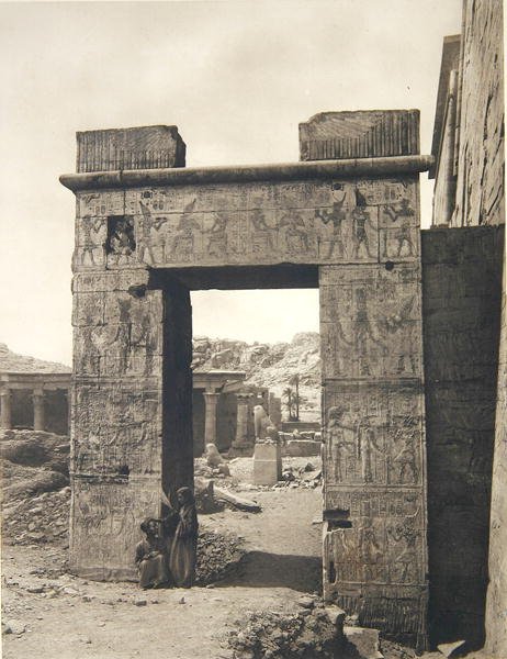 Isis-tempelet ved Philae av R.M. Junghaendel