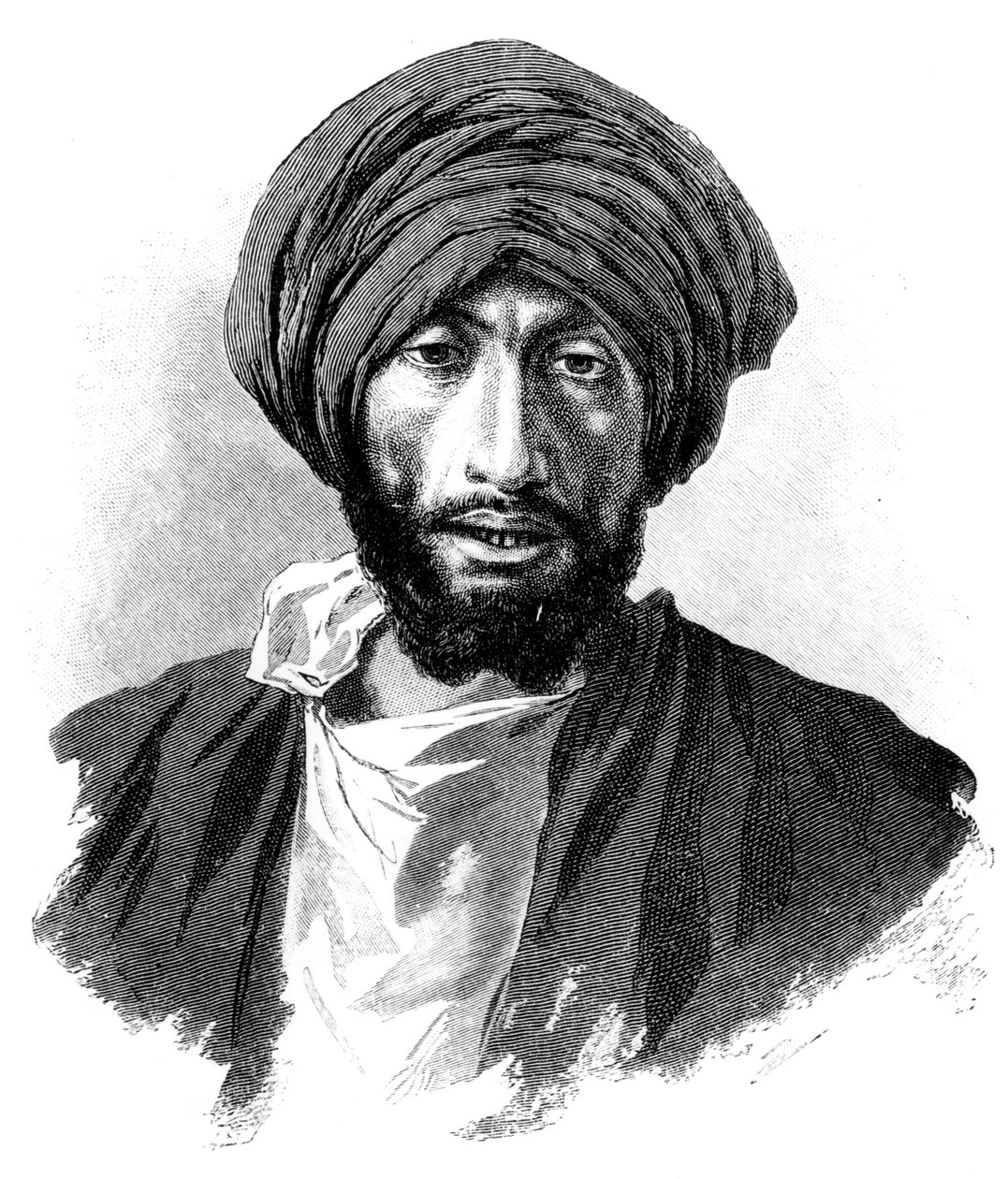 Koptisk, egyptisk, 1880 av R. Brandamour