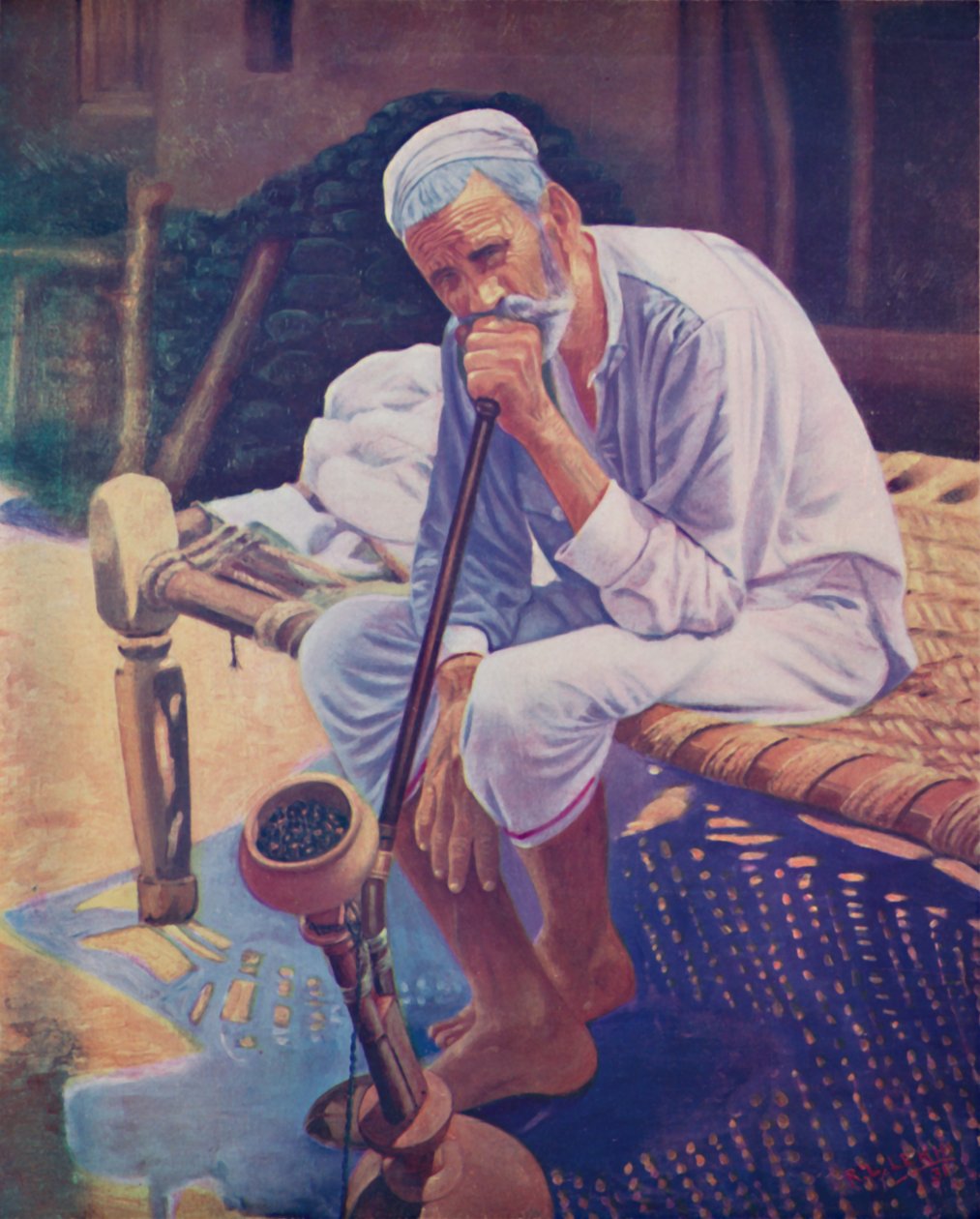 Ved dagens slutt, 1936. av R. L. Lekhi