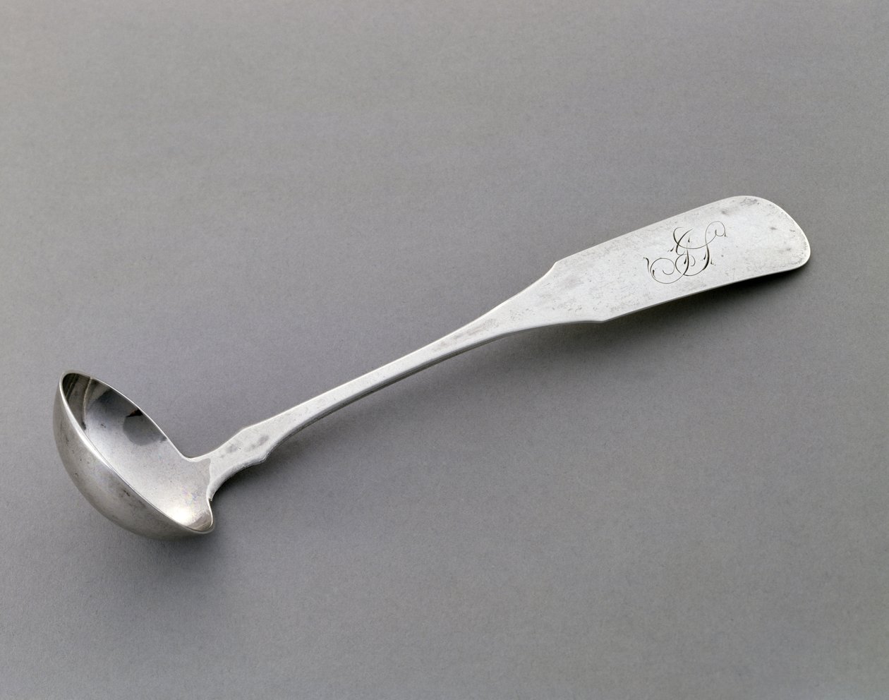 øse, c. 1849–1867 (sølv) av R. Lyman
