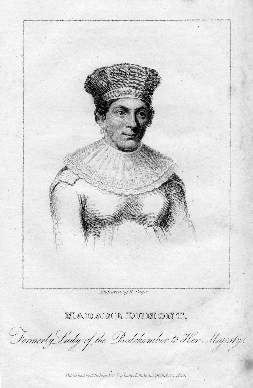 Madame Dumont, 1800-tallet. av R. Page