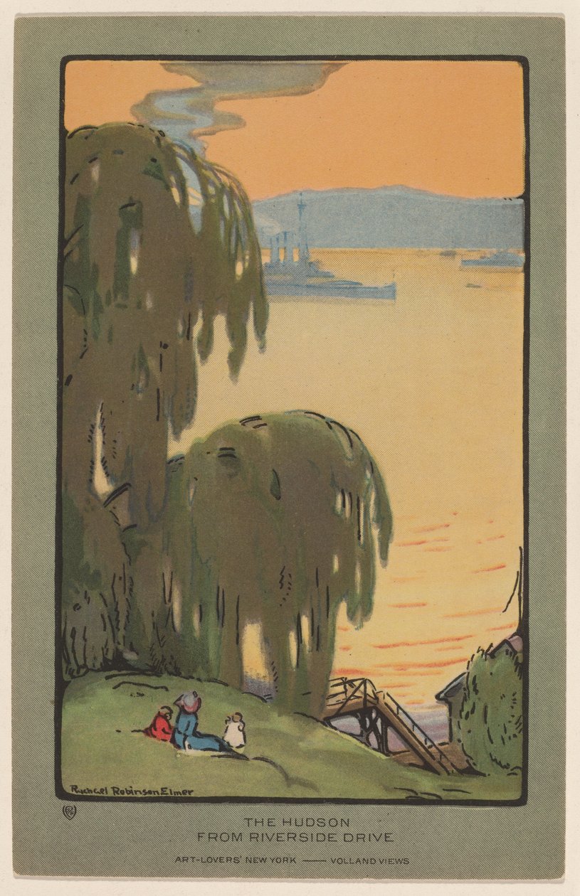 Hudson fra Riverside Drive av Rachael Robinson Elmer