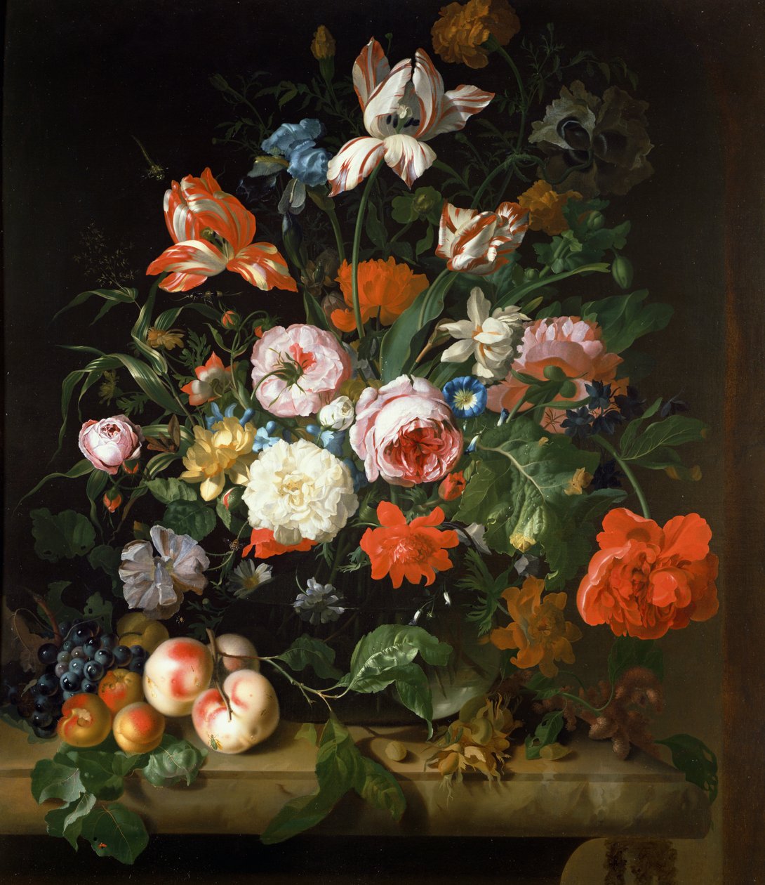 Stilleben med blomster av Rachel Ruysch