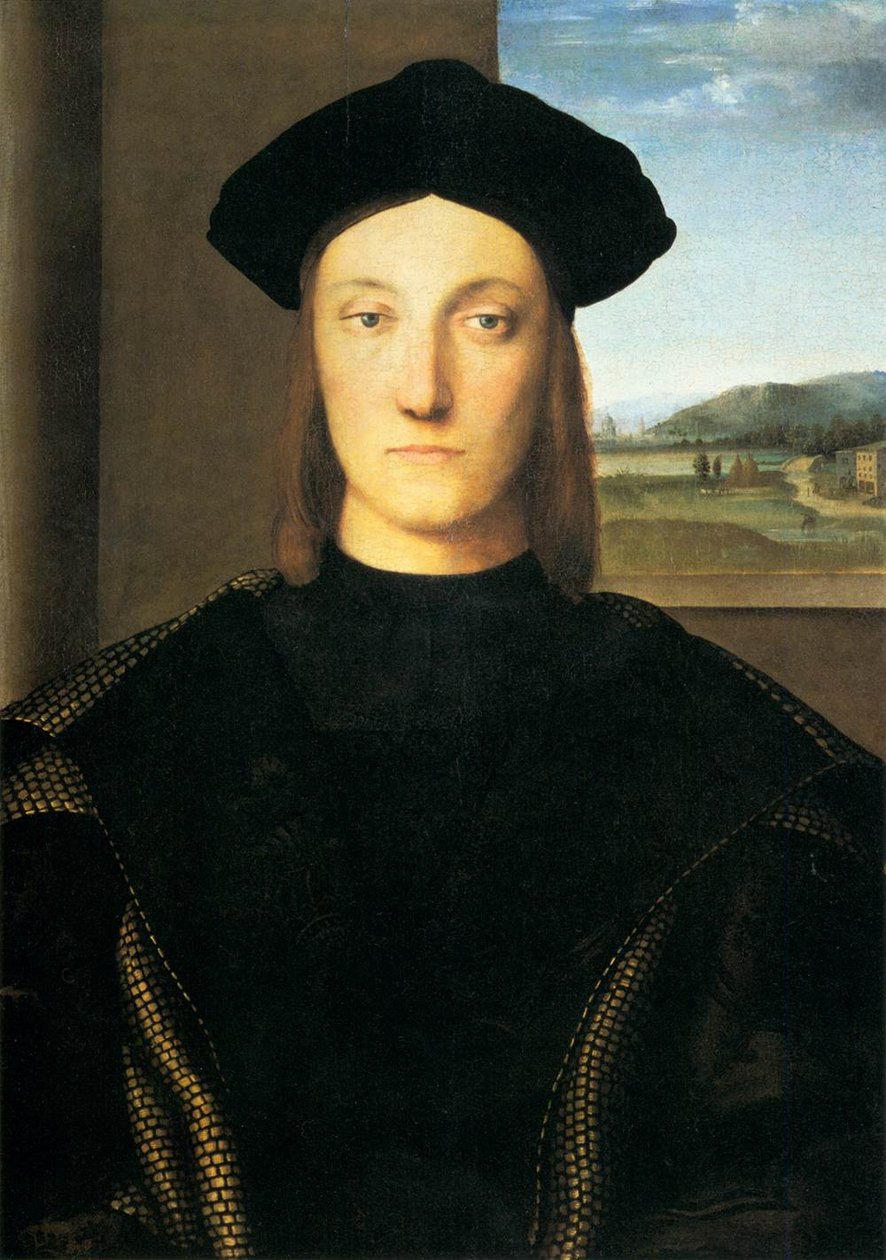 Guidobaldo da Montefeltro av Raffaello Sanzio Raphael