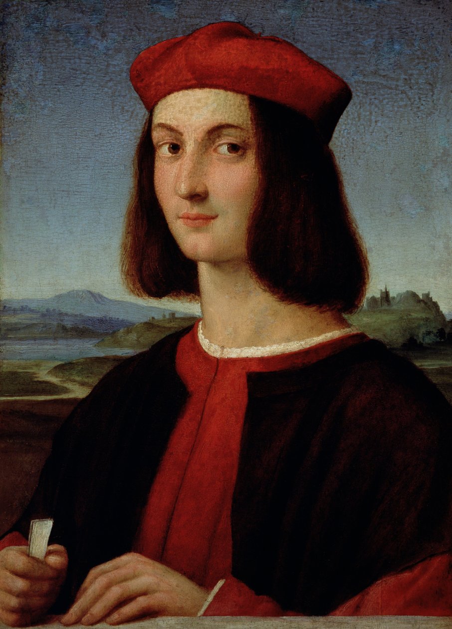 Portrett av den unge Pietro Bembo, 1504-6 av Raffaello Sanzio Raphael