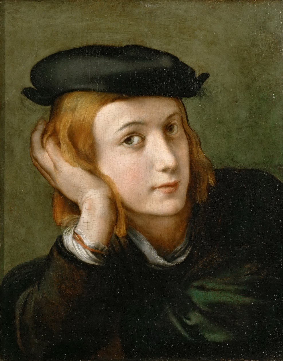 Portrett av en ung mann av Raffaello Sanzio Raphael