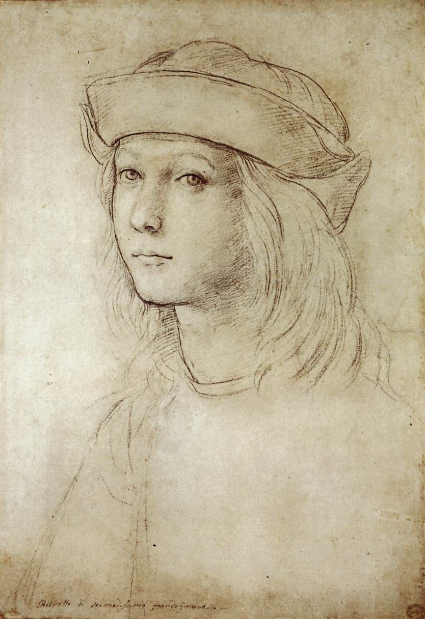 Selvportrett av Raffaello Sanzio Raphael