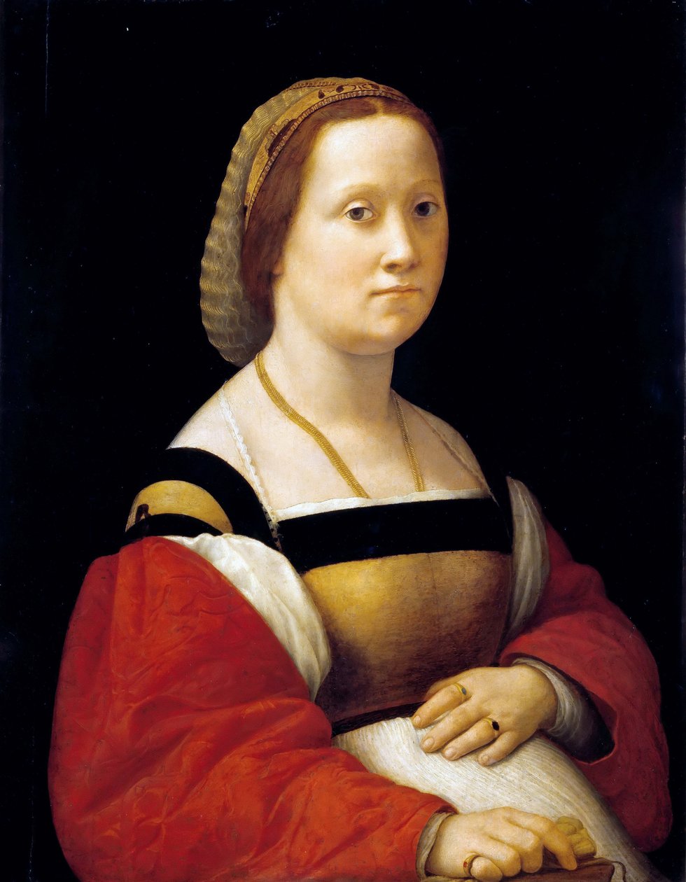 Den gravide kvinnen, 1505-1506. av Raffaello Sanzio Raphael