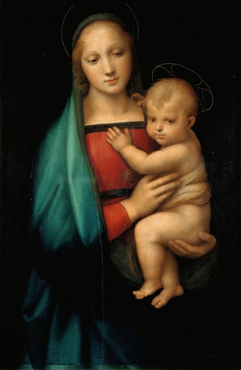 Madonna av storhertugen, ca. 1505. av Raffaello Sanzio Raphael
