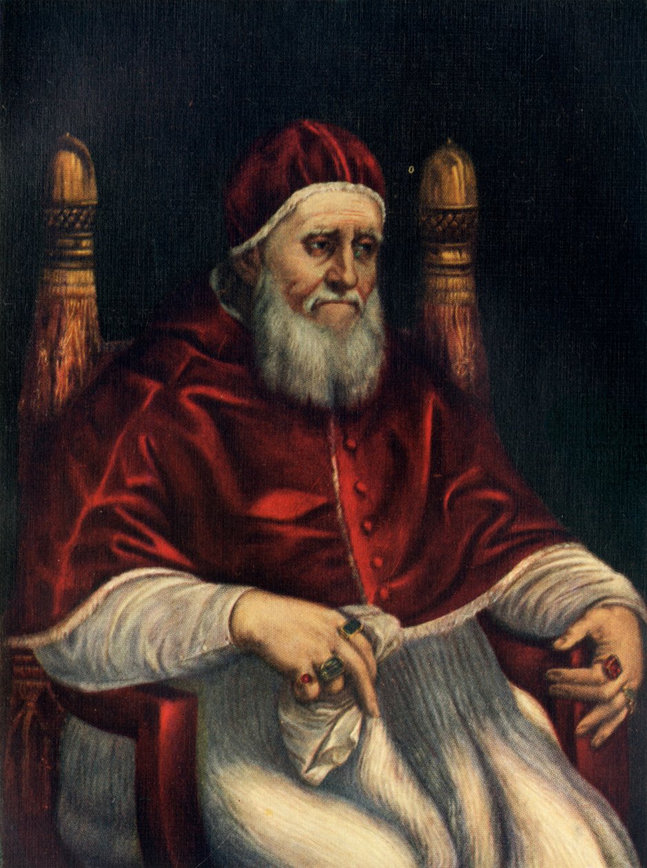 Pave Julius II, c1512, c1912 av Raffaello Sanzio Raphael
