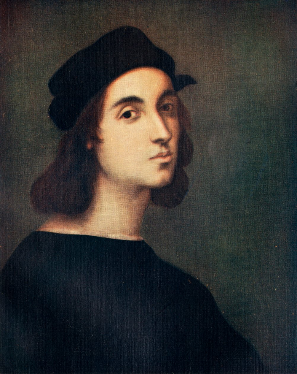 Portrett av Raphael, c1505, c1912 av Raffaello Sanzio Raphael