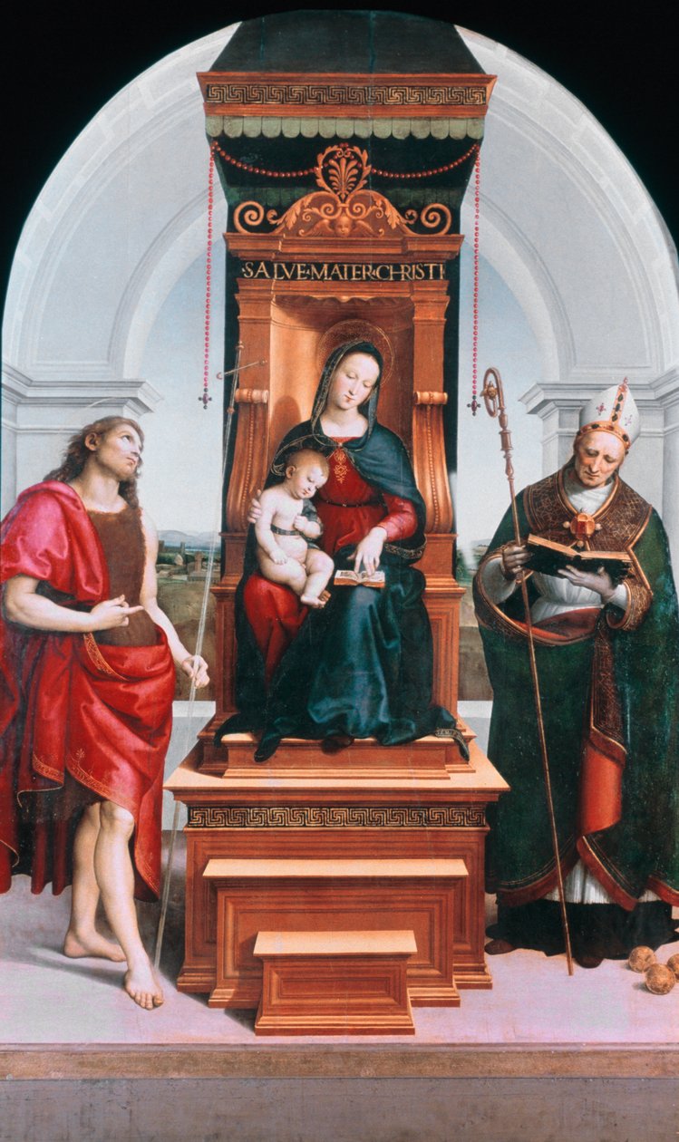 Ansidei Madonna, 1505 av Raffaello Sanzio Raphael