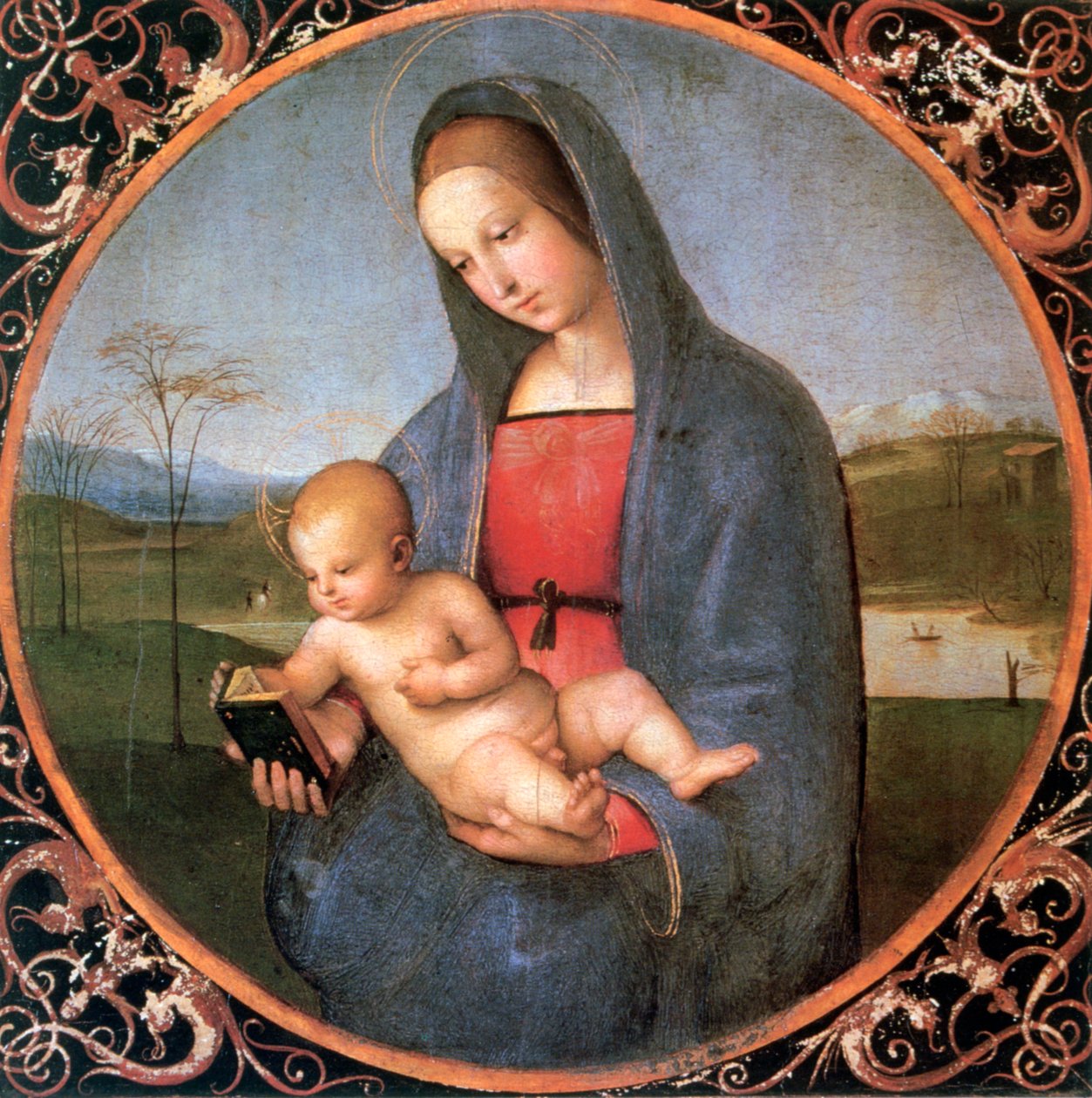 The Madonna Conestabile, 1502-1503 av Raffaello Sanzio Raphael
