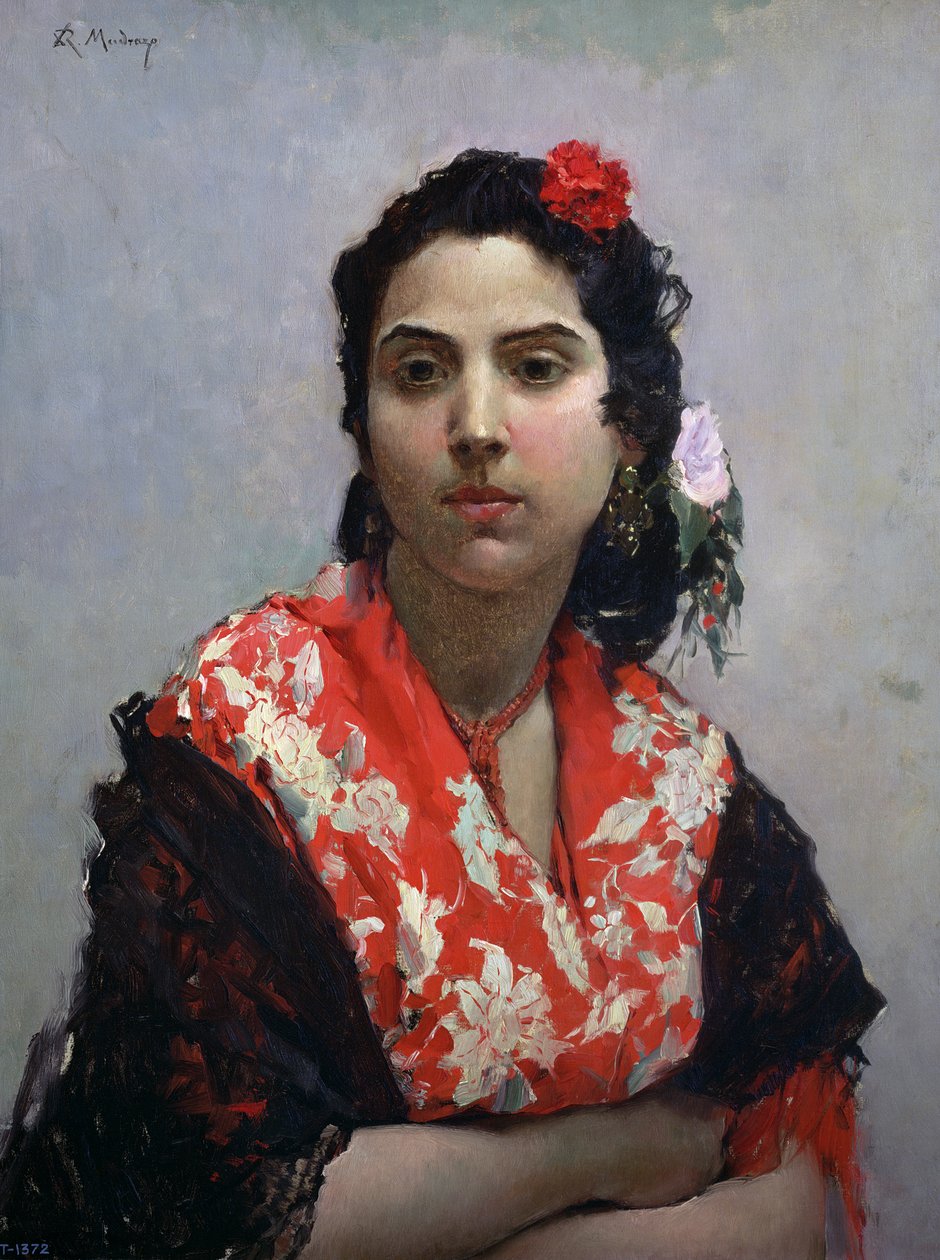 Sigøynerkvinne av Raimundo de Madrazo y Garreta