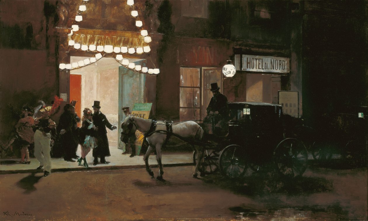 Forlater maskeringsballen av Raimundo de Madrazo y Garreta