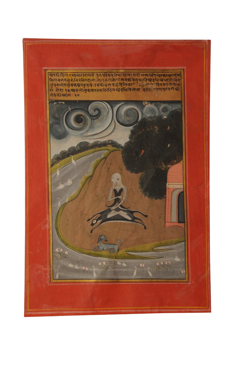 Ragamala miniatyrmaleri, Rajasthan sannsynligvis Bundi, tidlig på 1800-tallet av Rajasthani School