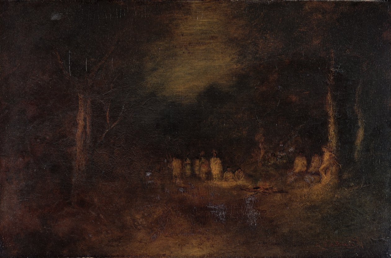 Fangen, 1879 av Ralph Albert Blakelock