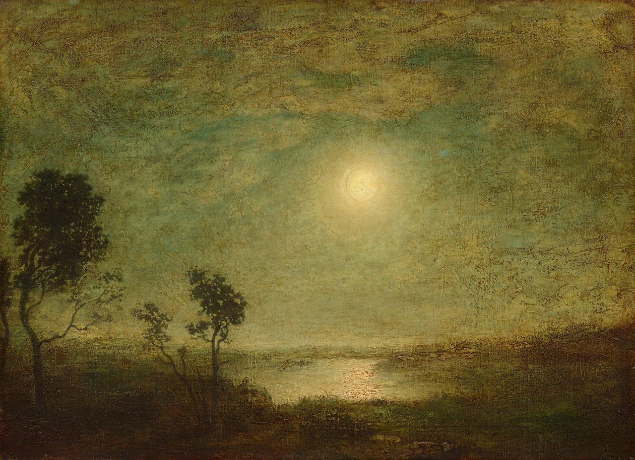 Måneskinn, 18861895. av Ralph Albert Blakelock