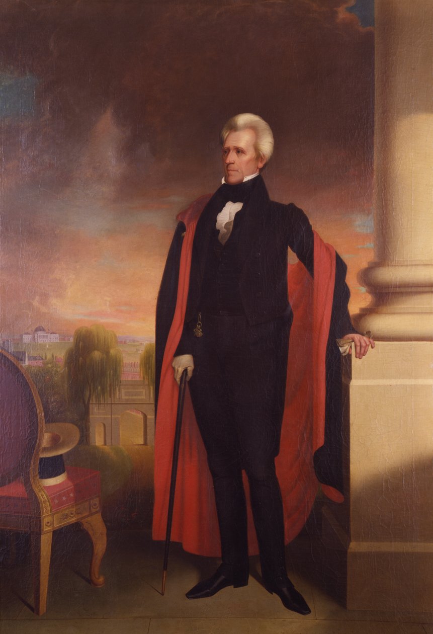 Andrew Jackson, 1836-1837. av Ralph EW Earl