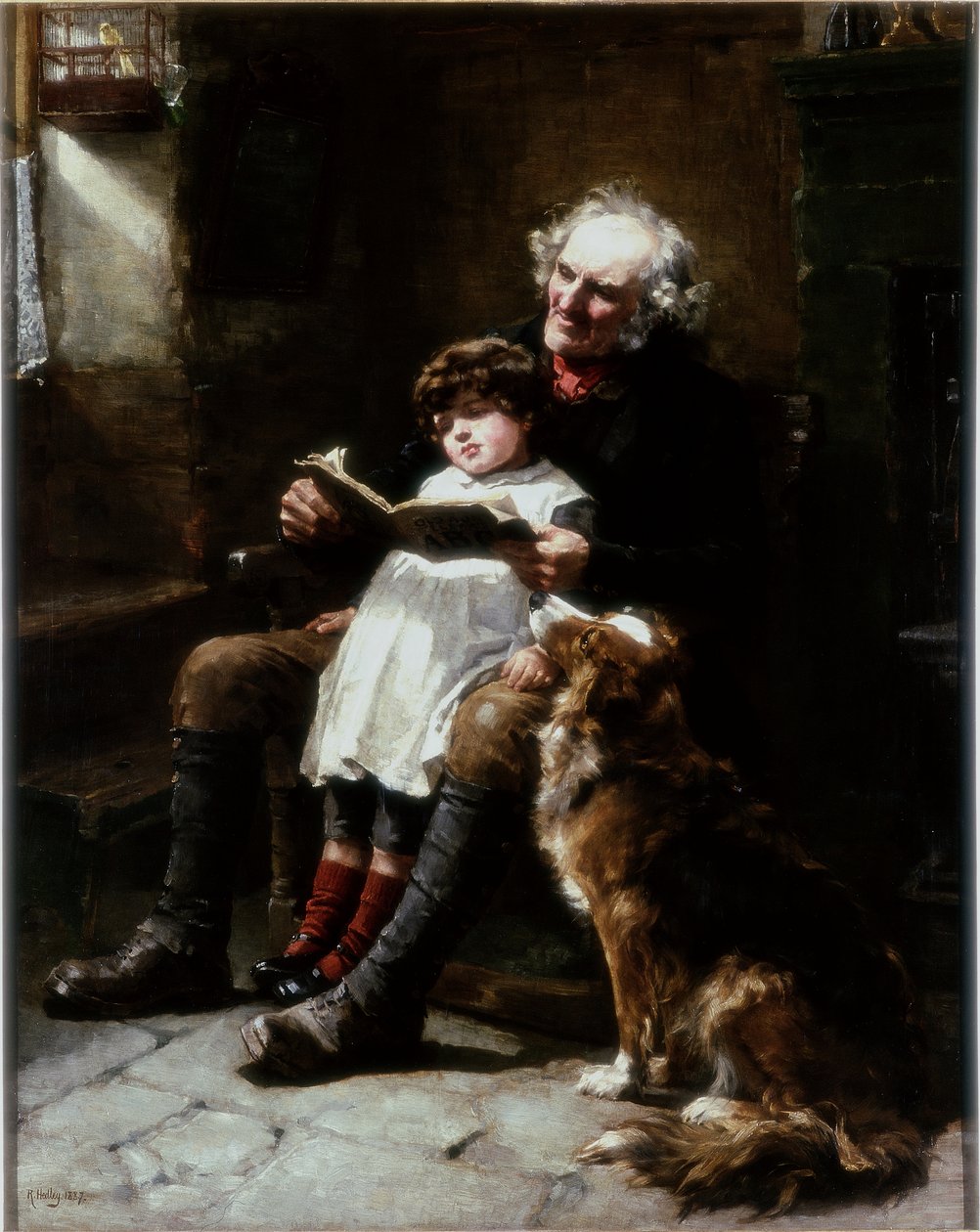 A.B.C., 1887 av Ralph Hedley
