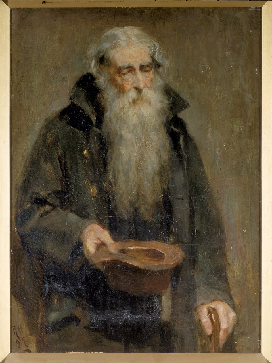 Blind tigger, 1897 av Ralph Hedley