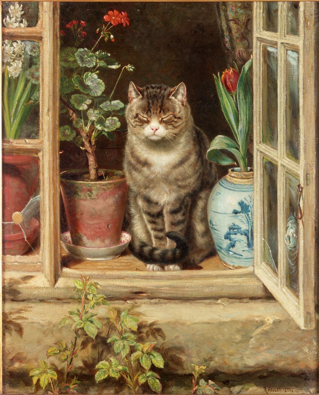 Blinker i solen, 1881 av Ralph Hedley