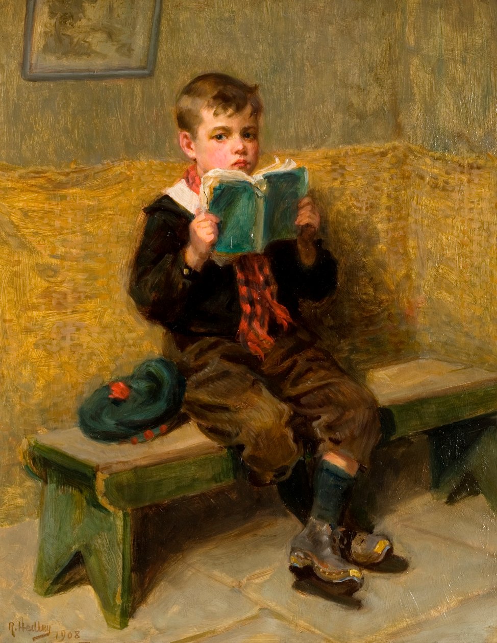 Holdt inne, 1908 av Ralph Hedley