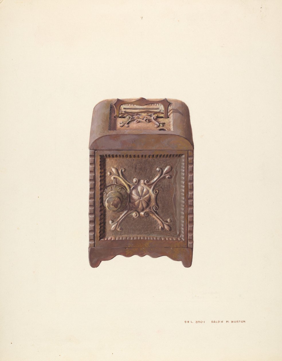 Jernbank av Ralph Morton