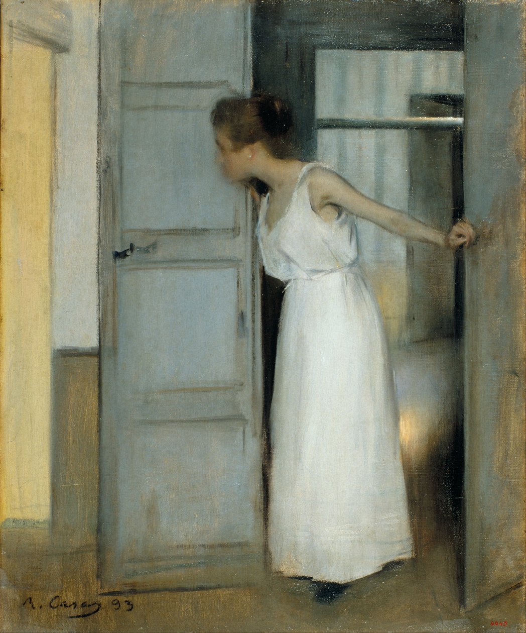 Over min døde kropp av Ramon Casas i Carbo