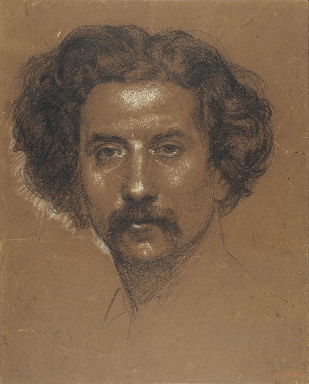 Selvportrett av Ramon Martí i Alsina