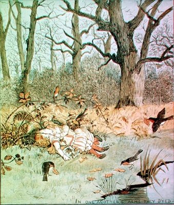 Babes in the Wood (ballade) av Randolph Caldecott