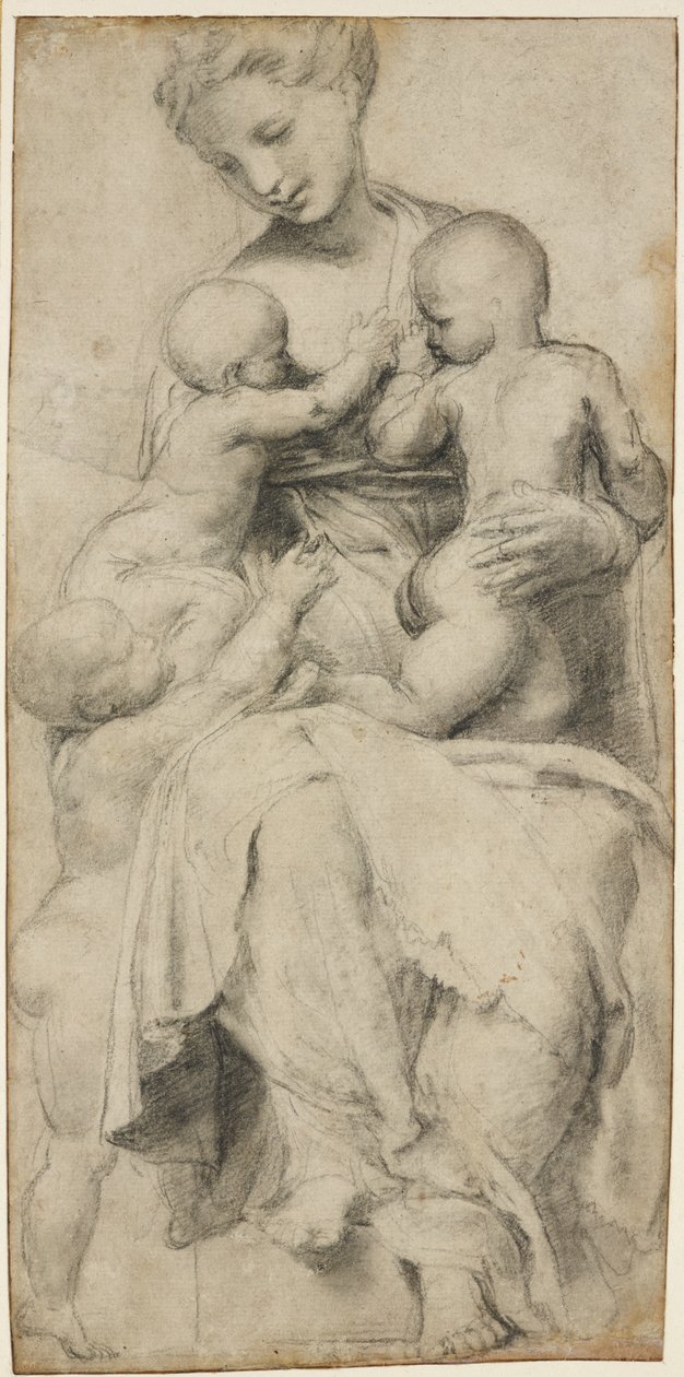 Veldedighet, WA1846.294 av Raffaello Sanzio Raphael