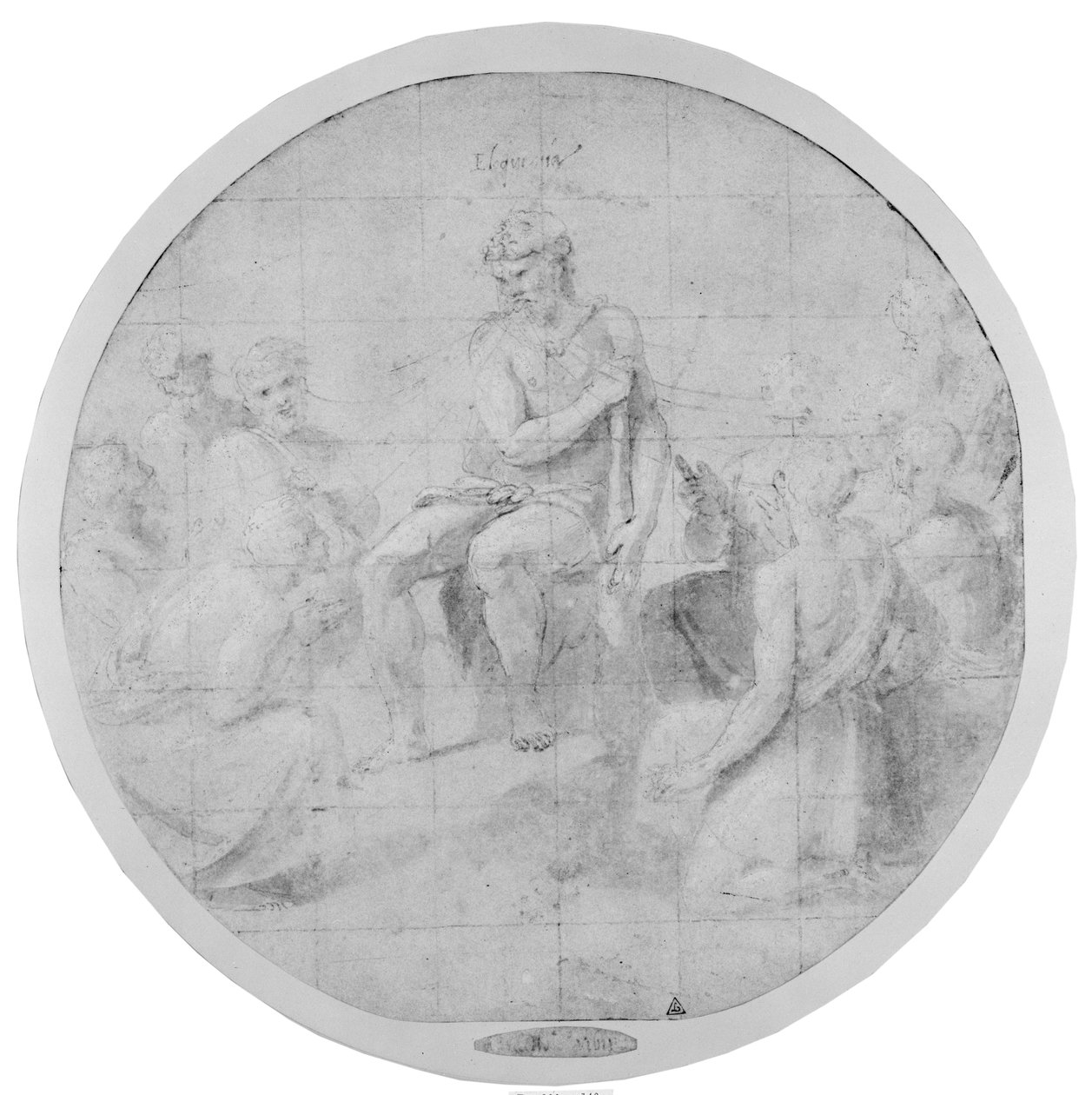 Hercules som veltalenhetens guddom, WA1846.212 av Raffaello Sanzio Raphael