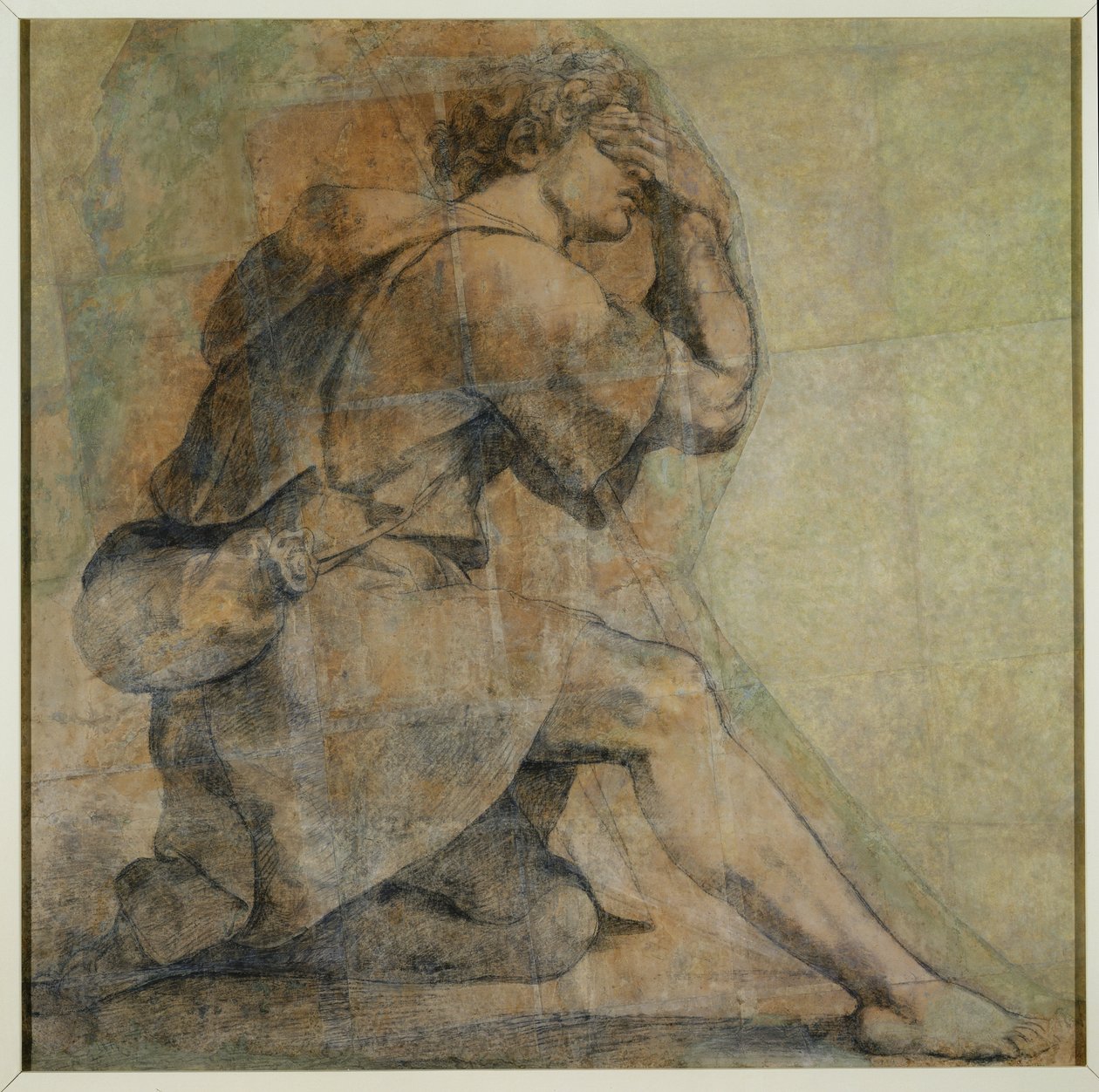 Moses (kull på papir) av Raffaello Sanzio Raphael