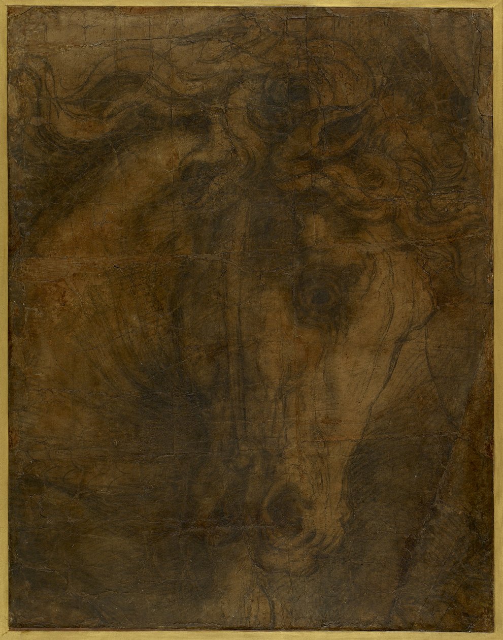The Head of a Horse, WA1846.197 av Raffaello Sanzio Raphael