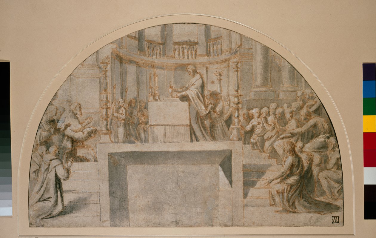 Den mirakuløse messen på Bolsena av Raffaello Sanzio Raphael