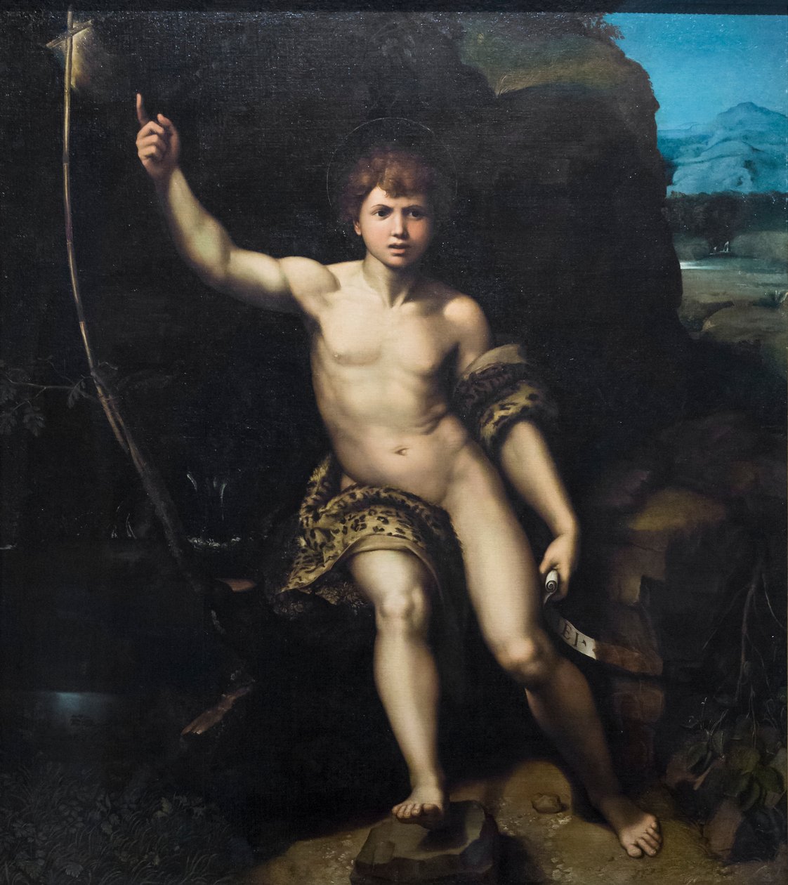 Døperen Johannes av Raphael (1483 1520) (& studio)