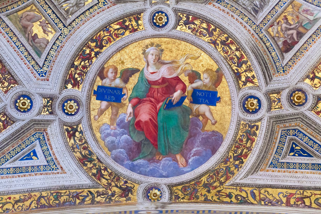 Teologi av Raphael (1483 1520)