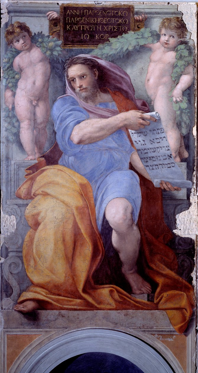 Profeten Jesaja (fresco av Raphael
