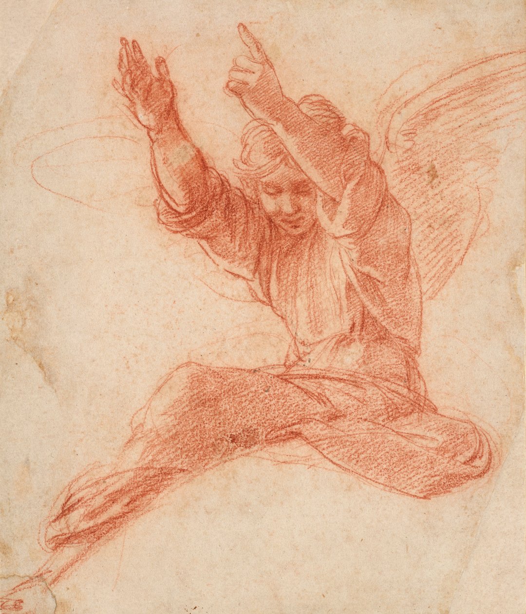 En engel, c1500-1520 av Raphael
