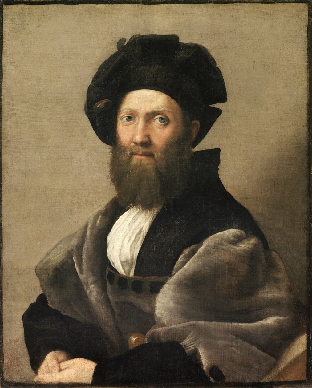 Portrett av Baldassare Castiglione av Raphael