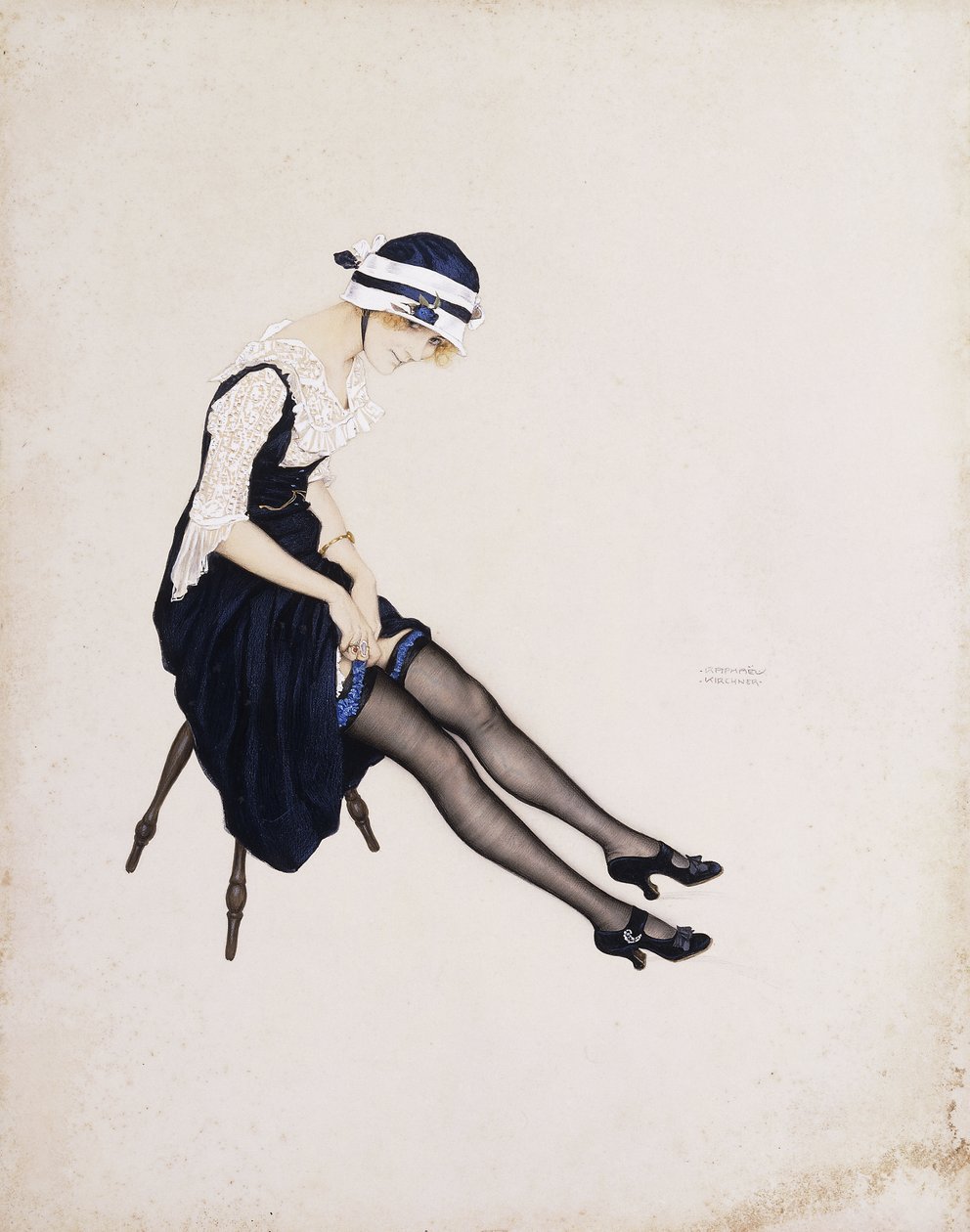 Strømpebåndet, av Raphael Kirchner