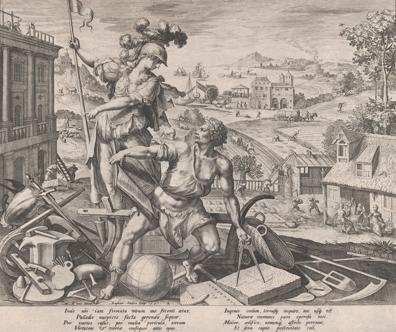 Arbeiderpartiet, 1591. av Raphael Sadeler