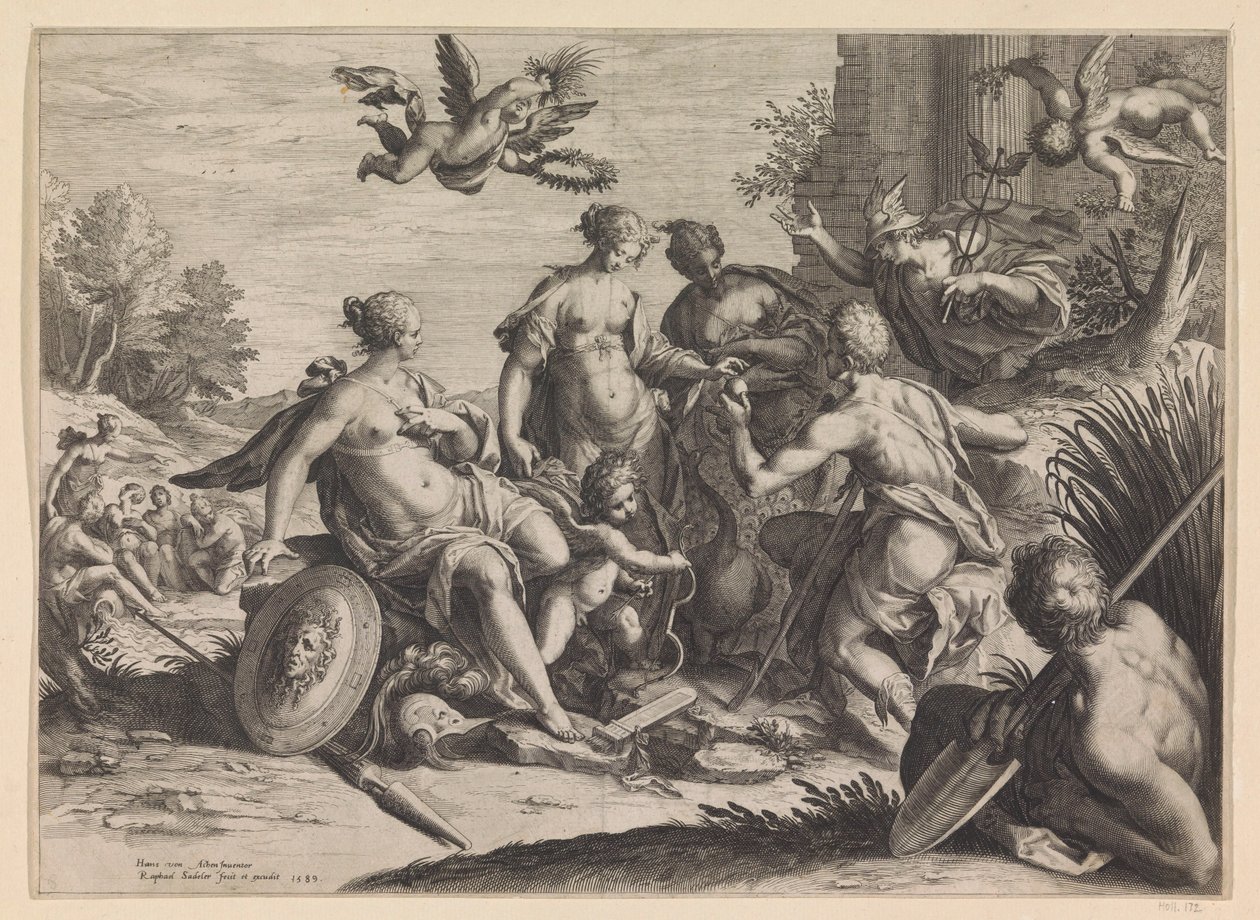 Paris-dommen av Raphaël Sadeler (I)