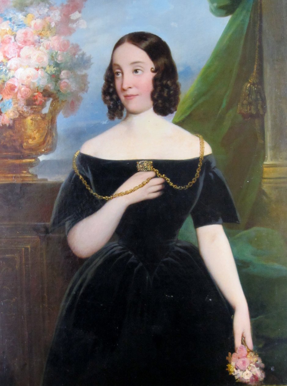 Fru Emilia Herrera Toro av Raymond Auguste Quinsac Monvoisin