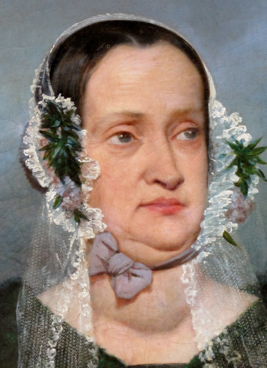 Doña Mercedez Rosales Larraín de Pérez av Raymond Auguste Quinsac Monvoisin